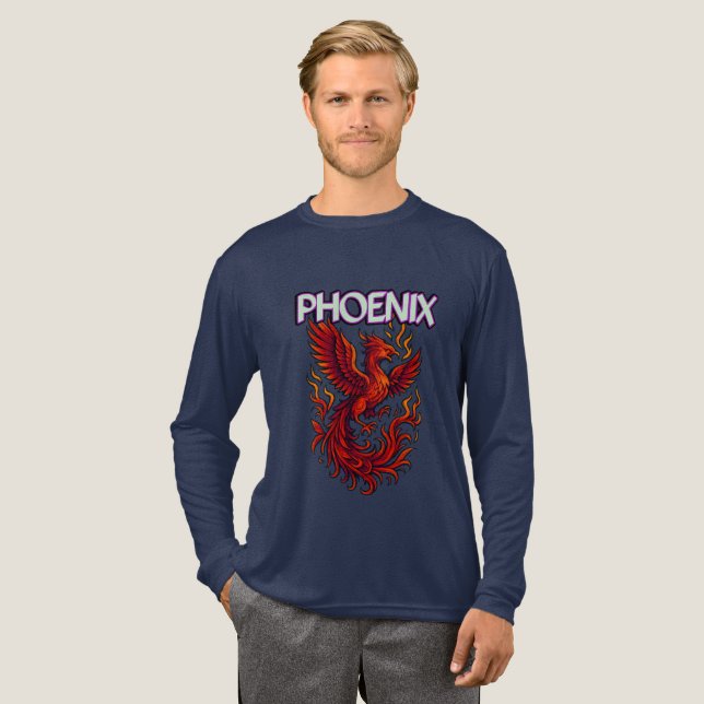 Men's Bella+Canvas Tri-blend Long Sleeve Shirt, So Shirt (Full Front)