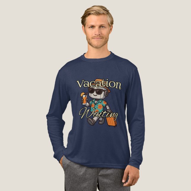 Men's Bella+Canvas Tri-blend Long Sleeve Shirt, So Shirt (Full Front)
