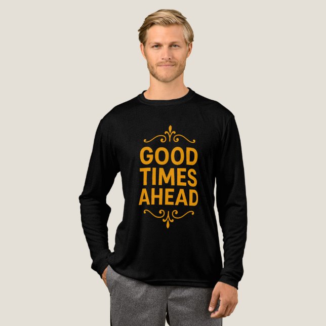 Men's Bella+Canvas Tri-blend Long Sleeve Shirt, So Shirt (Full Front)