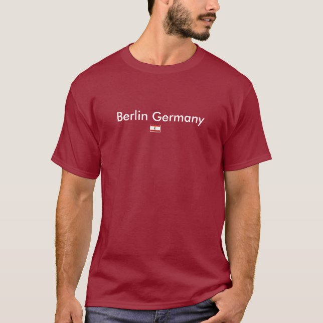 Mens Berlin Germany T-Shirt (Front)