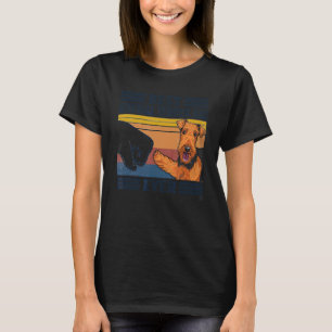 Mens Best Airedale Terrier Dad Ever Dog Father's T-Shirt