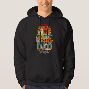 Mens Best Beagle Dad Ever For English Beagle Dog D Hoodie