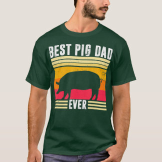 Mens Best Big Dad Ever Farmer Farming T-Shirt