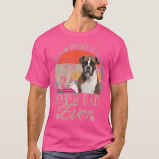 Mens Best Boxer Dad Ever Best Boxer Papa T-Shirt