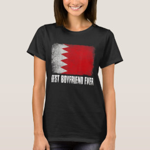 Mens Best Boyfriend Ever Bahrain Flag Patriotic Da T-Shirt