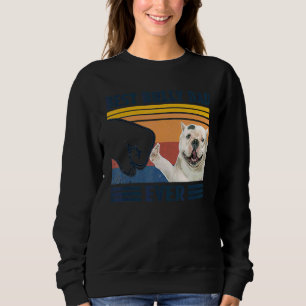 Mens Best Bully Dad Ever Dog Father's Day Sweatshirt