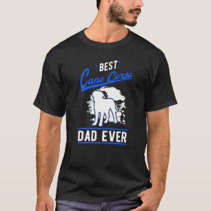 Mens Best Cane Corso Dad Ever Italian Mastiff Cane T-Shirt