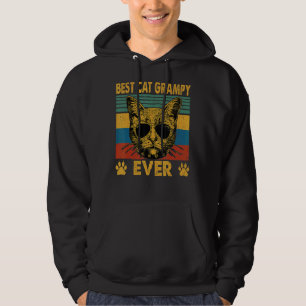 Mens Best Cat Grampy Ever Cat Dad Father Day Hoodie