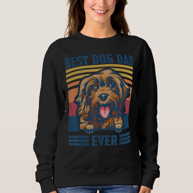 Mens Best Cockapoo Dad Ever  Dog Dad Father's Day Sweatshirt (Front)