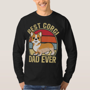Mens Best Corgi Dad Ever  Daddy Dog  Owner 1 T-Shirt