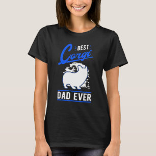 Mens Best Corgi Dad Ever T-Shirt