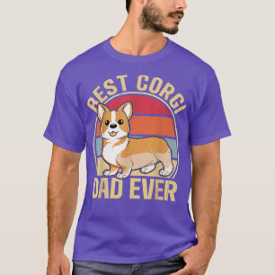 Mens Best Corgi Dad Ever T-Shirt