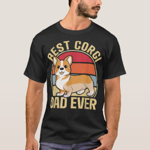 Mens Best Corgi Dad Ever T-Shirt