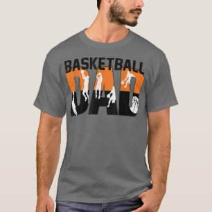 Mens Best Dad Ever Basketball father's day T-Shirt