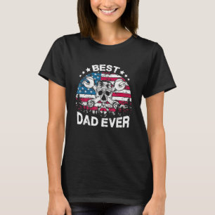 Mens Best Dad Ever Mechanic Mechanical Engineering T-Shirt