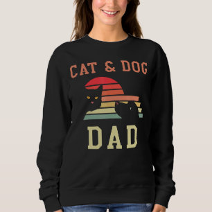 Mens Best Daddy Ever Furry Pet Owner Animal  Dog C Sweatshirt