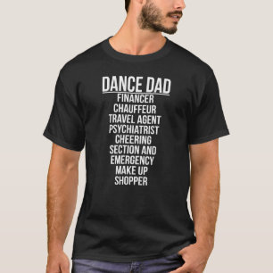Mens Best Dance Dad Dancer Father Dancing Dad T-Shirt