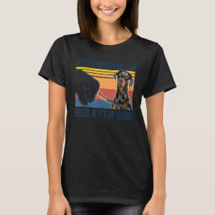 Mens Best Doberman Dad Ever Dog Father's Day 1 T-Shirt