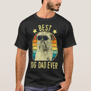Mens Best Dog Dad Ever Brussels Griffon Father's D T-Shirt