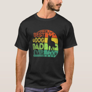 Mens Best Dog Dad Ever German Shepherd Dog Fathers T-Shirt