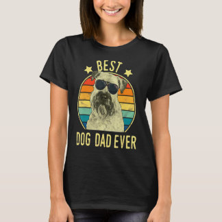 Mens Best Dog Dad Ever Soft Coated Wheaten Terrier T-Shirt