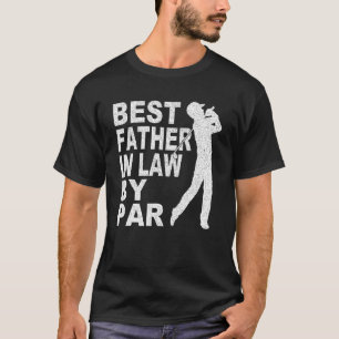 Mens Best Father In Law By Par Disc Golf For Men T-Shirt
