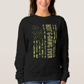 Mens Best G Dawg Ever Us American Flag Grandpa Fa Sweatshirt