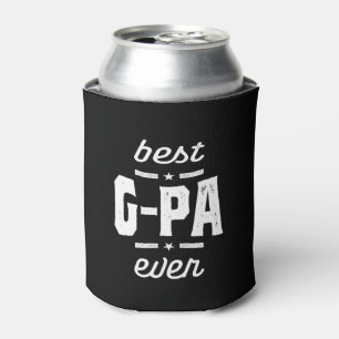 Mens Best G-Pa Ever Gift Grandpa Gift Can Cooler