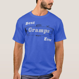Mens Best Gramps Ever  for Grandfathers Fathers Da T-Shirt