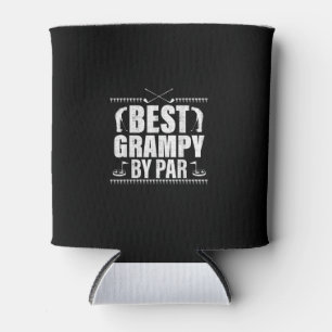 Mens Best Grampy By Par Fars Day Gifts Golf Lover Can Cooler
