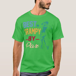 Mens Best Grampy By Par Golf Lover Best Fathers Da T-Shirt