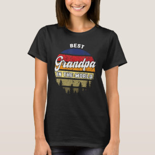 Mens best grandpa in the world grandfather_1 T-Shirt