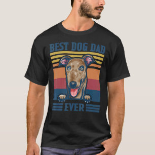Mens Best Greyhound Dad Ever  Dog Dad Father's Day T-Shirt