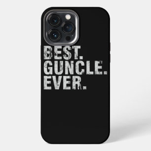 Mens Best Guncle Ever Cute Uncle Father's Day iPhone 13 Pro Max Case