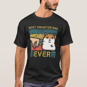 Mens Best Hamster Dad Ever Cavy Hammy Daddy Papa F T-Shirt