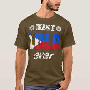 Mens Best Lolo Ever Filipino Grandfather  T-Shirt