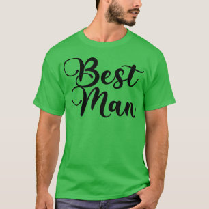 Mens Best Man  Bride And Groom Tees Wedding Annive