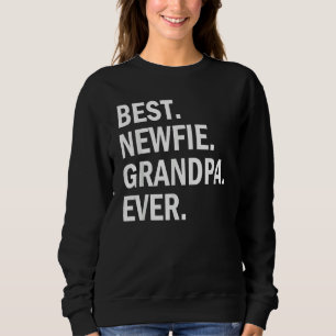 Mens Best Newfie Grandpa Ever  Newfoundland Dog Sweatshirt