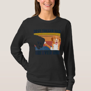 Mens Best Nova Scotia Duck Tolling Retriever Dad E T-Shirt