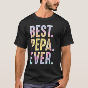Mens Best Pepa Ever From Grandchildren Fathers Day T-Shirt