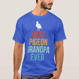 Mens Best Pigeon Grandpa Animals Dovecote Race T-Shirt