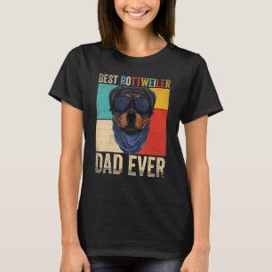 Mens Best Rottweiler Dad Ever Dog     Owner Rottie T-Shirt