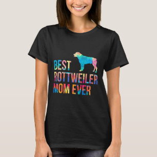 Mens Best Rottweiler Mom Girls Women Rottie Gift P T-Shirt