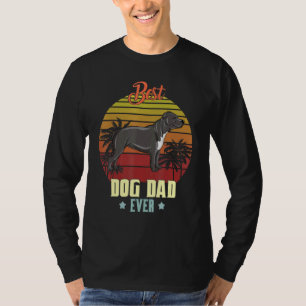 Mens Best Staffordshire Bull Terrier Dad Ever Dadd T-Shirt
