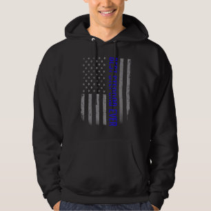 Mens Best Stepdad Ever American Flag For Father' Hoodie