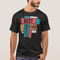 Mens Best Stepdad Ever Stepfather Happy Daddy Fat