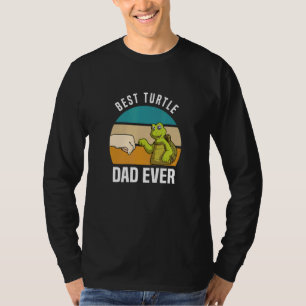Mens Best Turtle Dad Ever Tortoise Turtle Dad T-Shirt