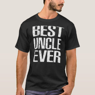 Mens Best Uncle Ever Tee From Niece Nephew