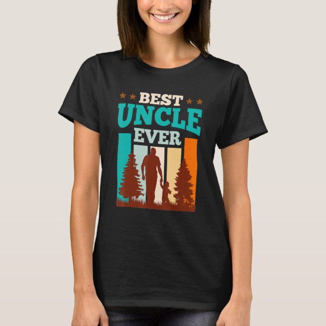 Mens Best uncle ever uncle T-Shirt (Front)