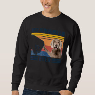 Mens Best Weimaraner Dad Ever Dog Father's Day Sweatshirt